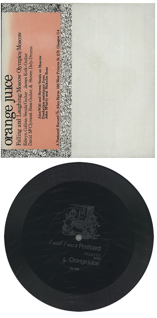 Orange Juice Falling And Laughing + Felicity Flexi UK 7